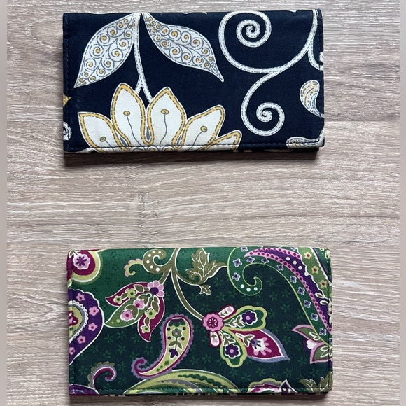 Vintage Vera Bradley Checkbook Covers - Yellow Bird & Chelsea Green - Picture 2 of 5